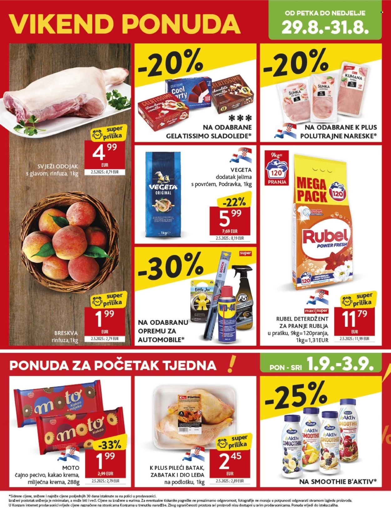 KONZUM katalog - Od srijede 27.08.2025.