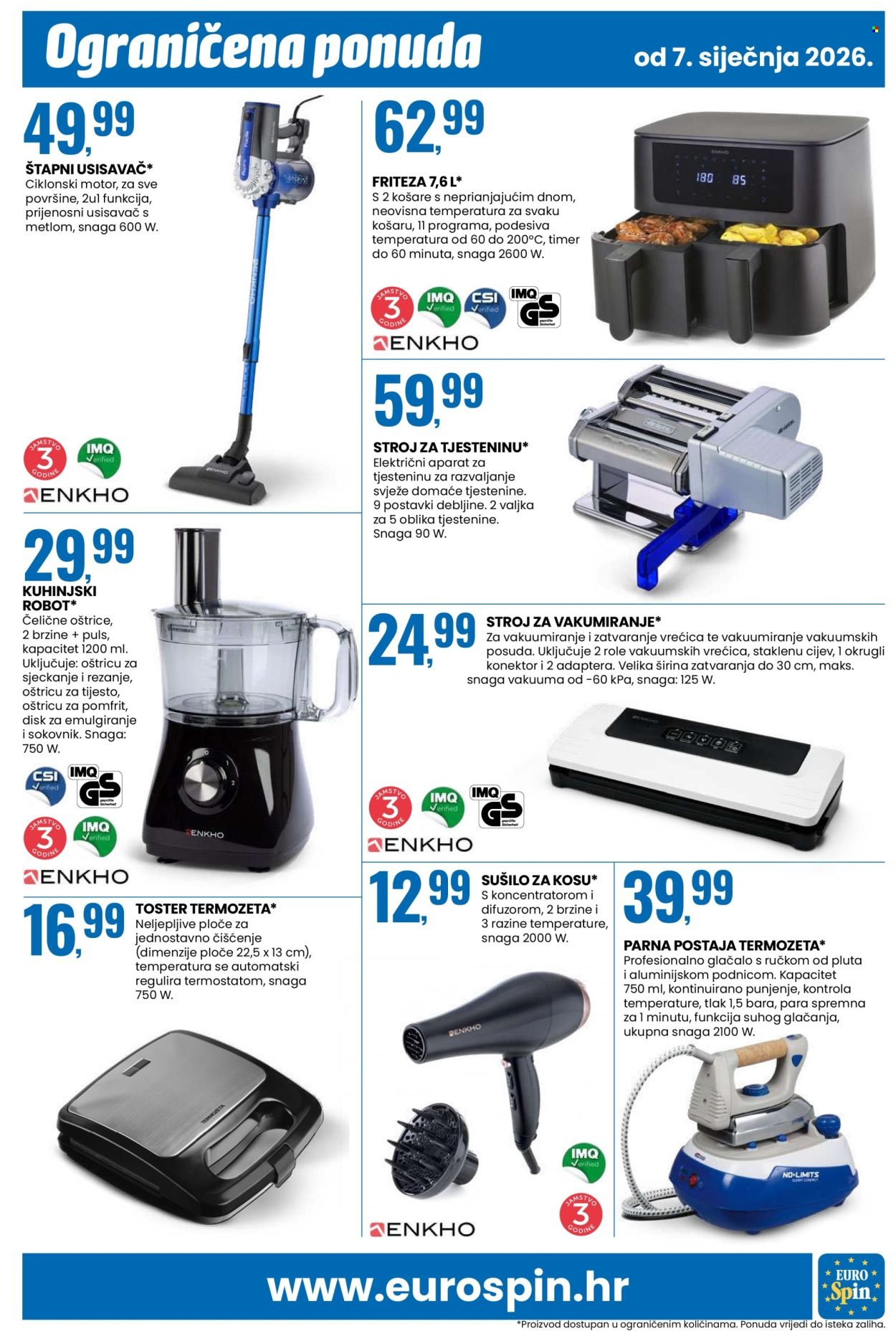 EUROSPIN katalog - Od srijede 07.01.2026.