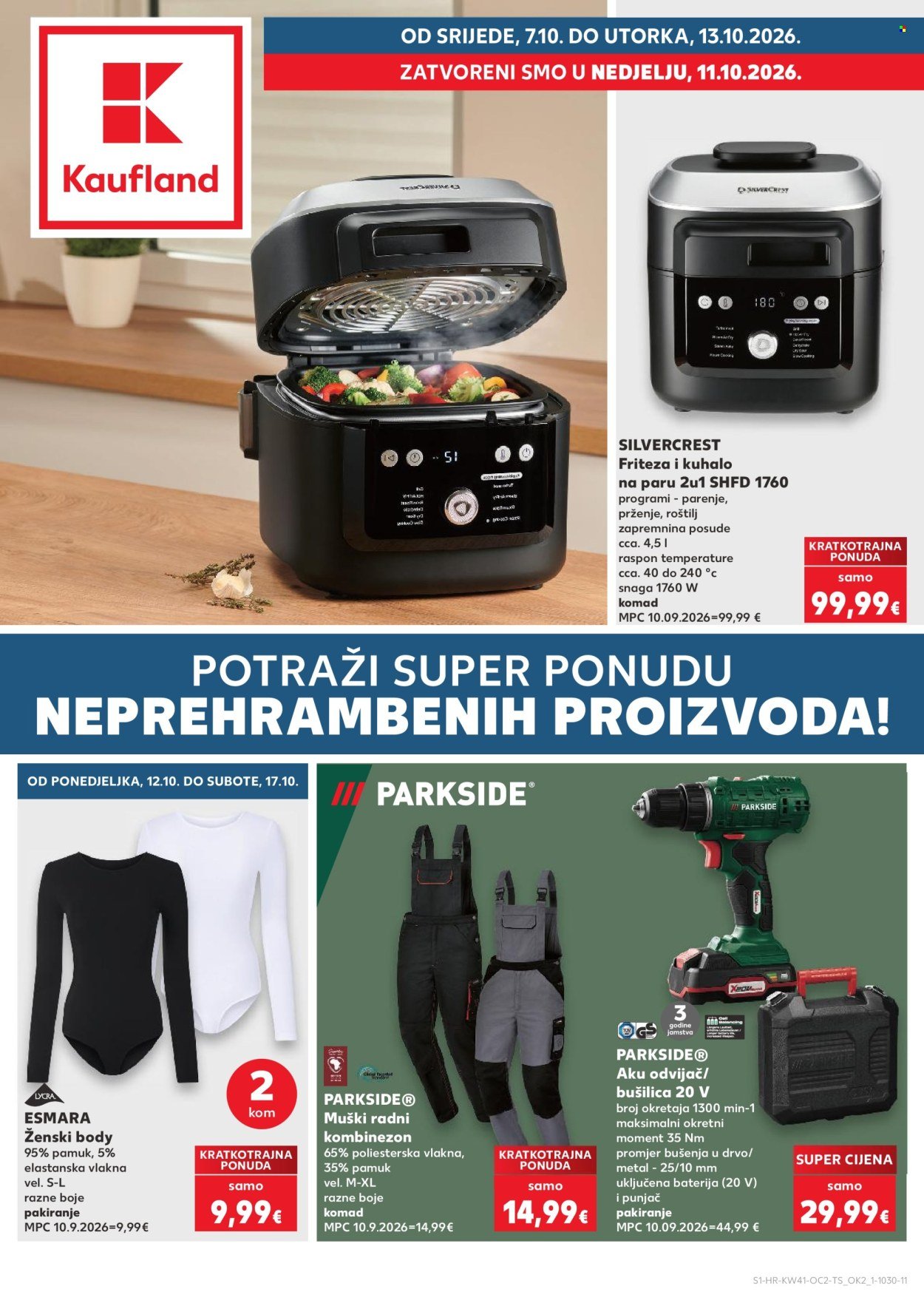 KAUFLAND katalog - Od srijede 07.10.2026.