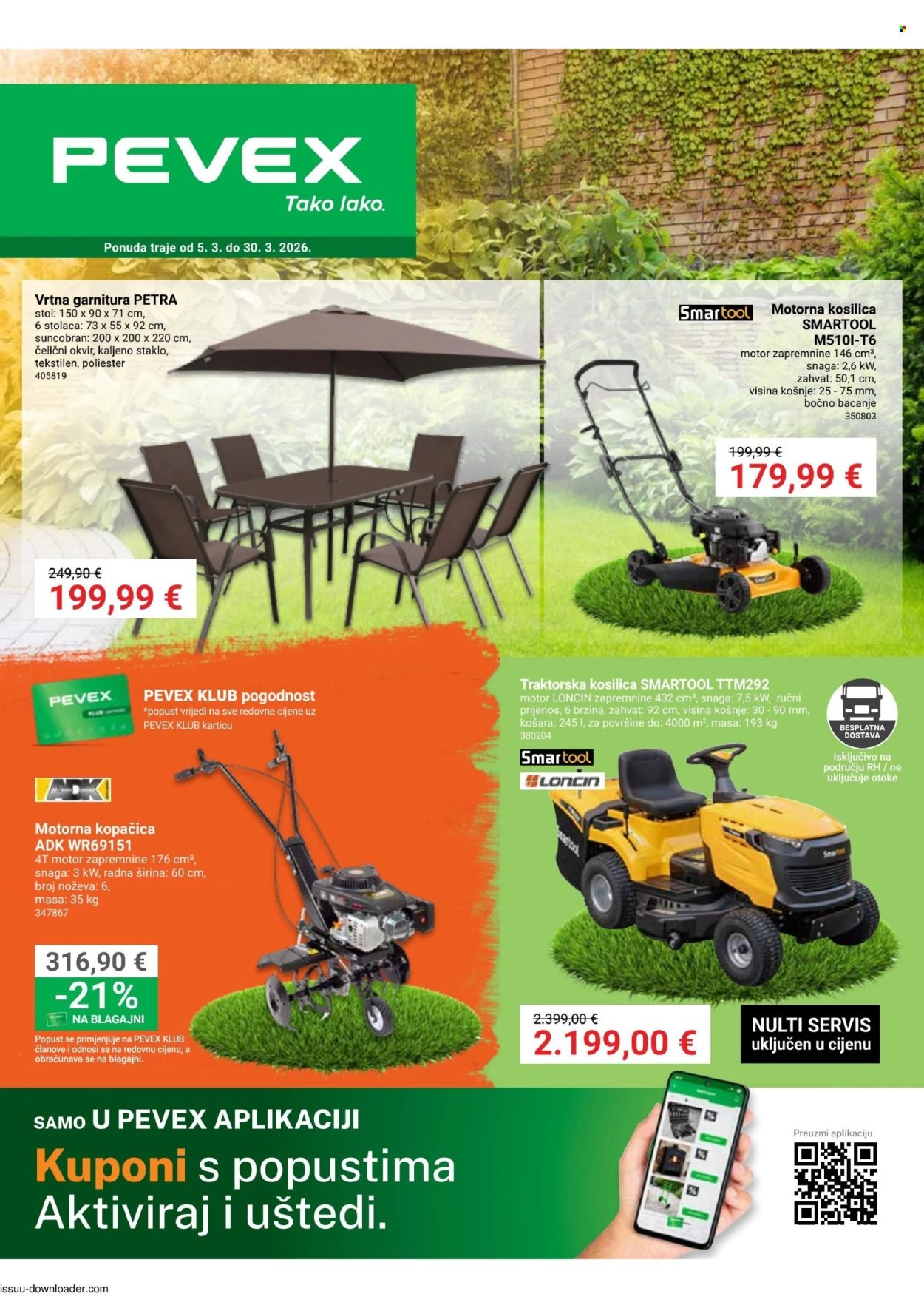 PEVEX katalog - Od četvrtka 05.03.2026.