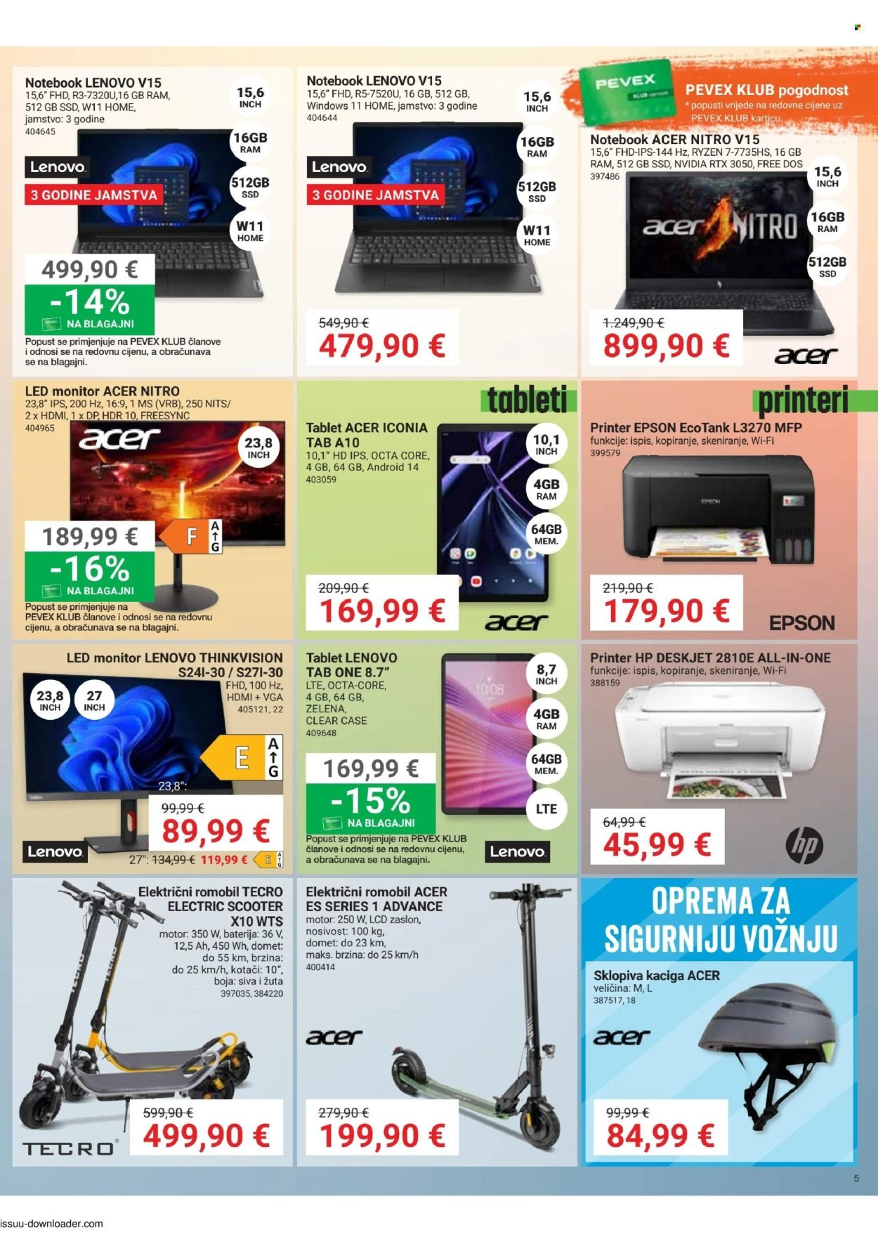 PEVEX katalog - Od četvrtka 05.03.2026.