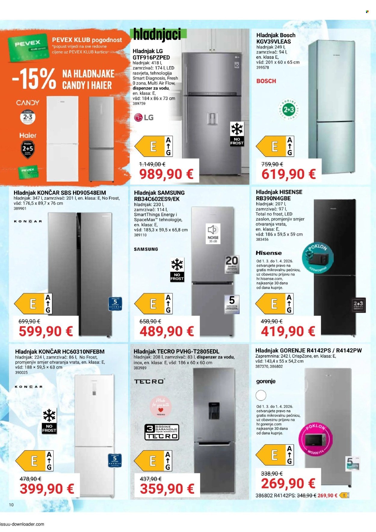 PEVEX katalog - Od četvrtka 05.03.2026.