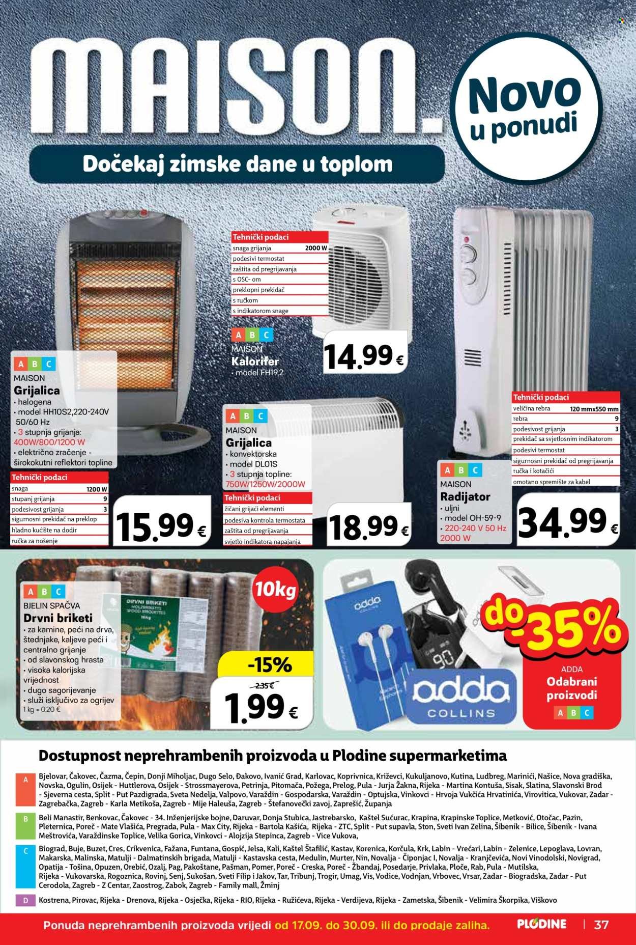 PLODINE katalog - Od srijede 17.09.2025.