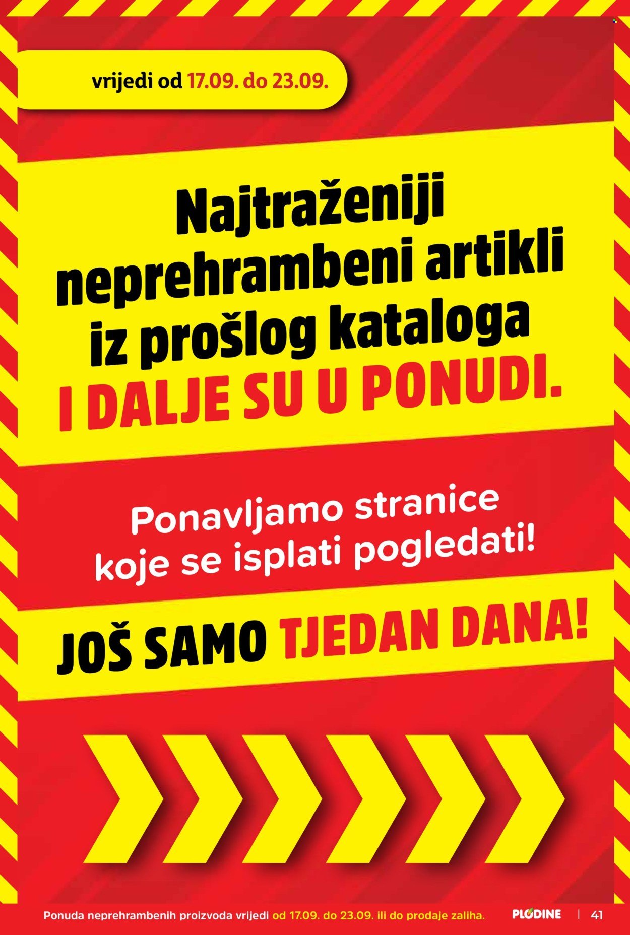 PLODINE katalog - Od srijede 17.09.2025.