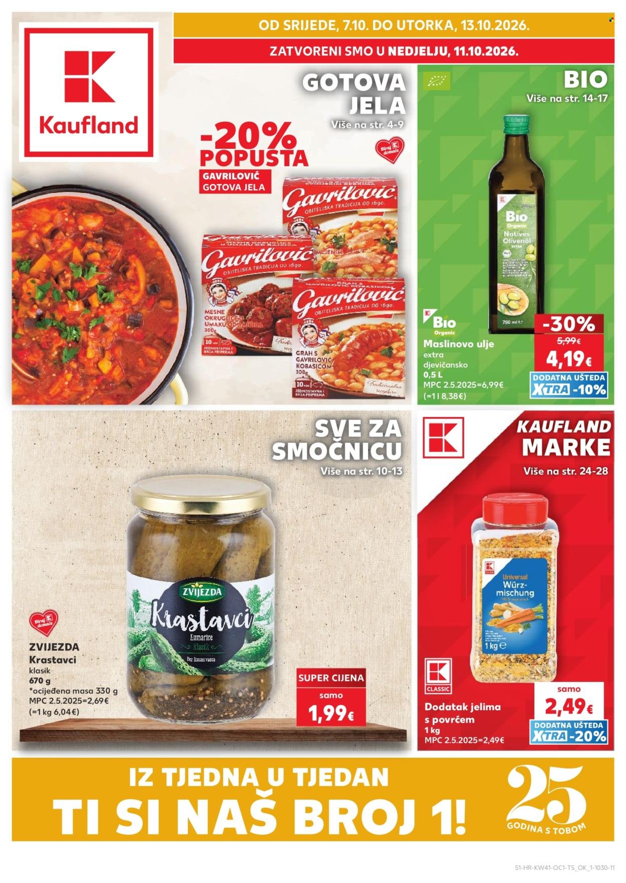 KAUFLAND katalog - Od srijede 07.10.2026.