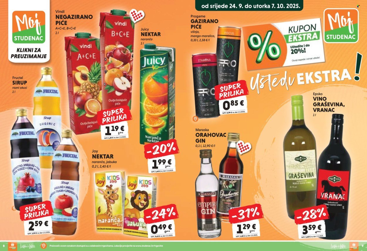 STUDENAC katalog - Od srijede 24.09.2025.
