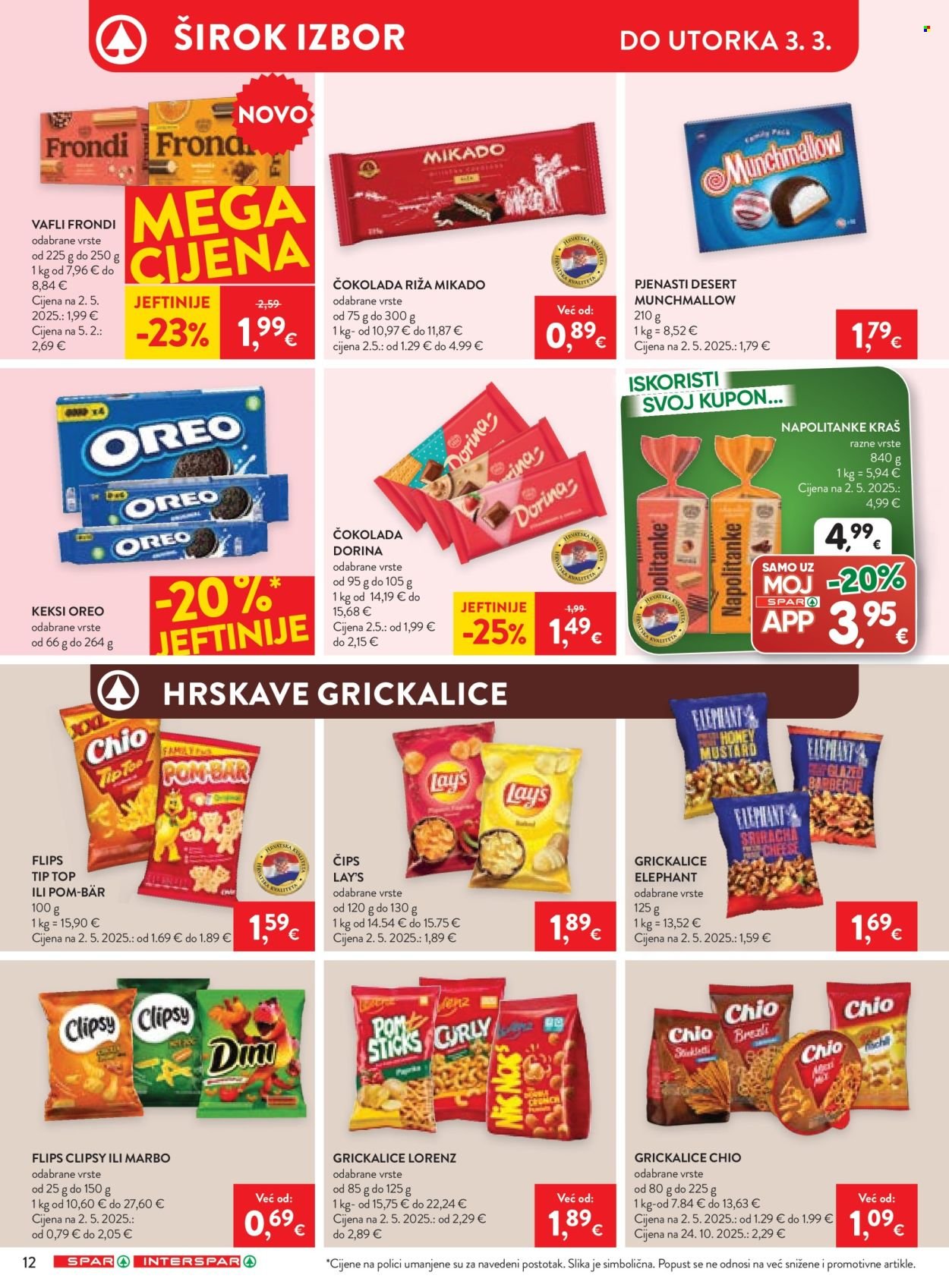 INTERSPAR katalog - Od srijede 25.02.2026.