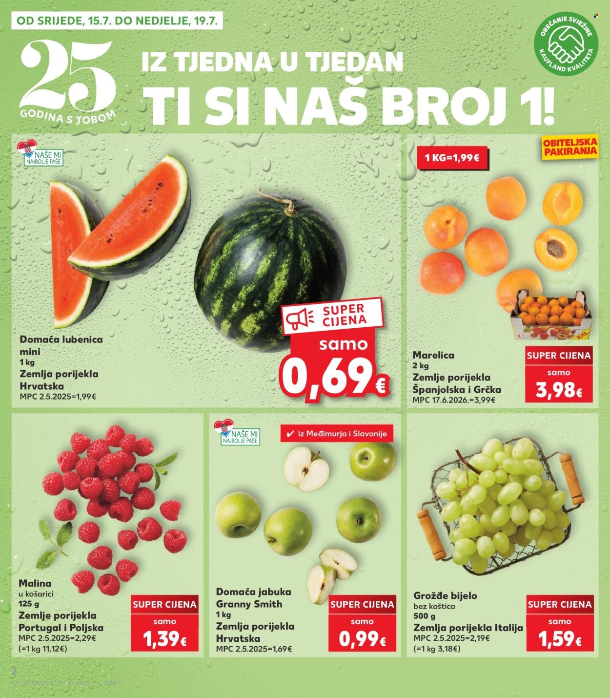 KAUFLAND katalog - Od srijede 15.07.2026.
