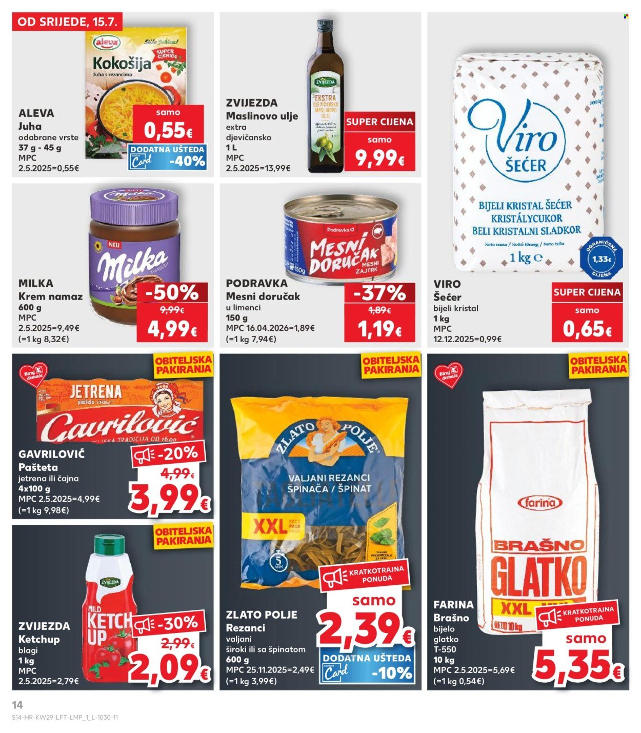 KAUFLAND katalog - Od srijede 15.07.2026.