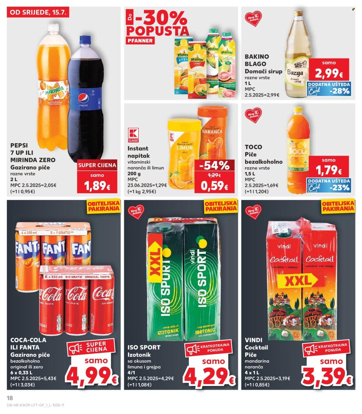 KAUFLAND katalog - Od srijede 15.07.2026.