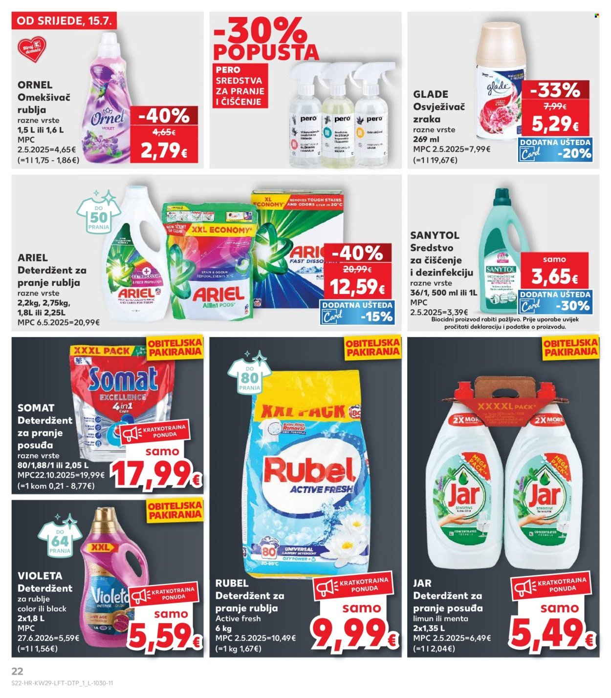 KAUFLAND katalog - Od srijede 15.07.2026.