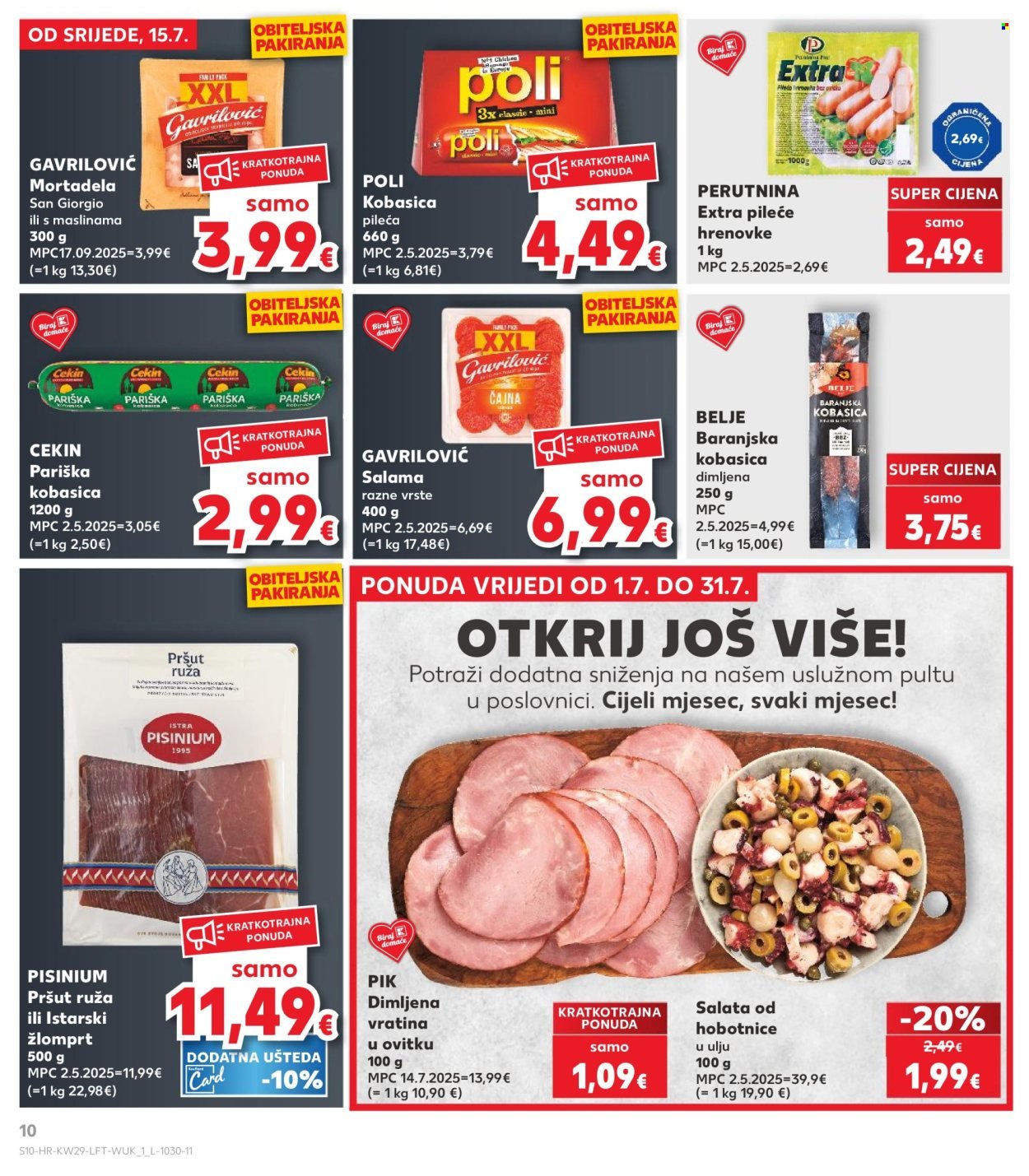 KAUFLAND katalog - Od srijede 15.07.2026.
