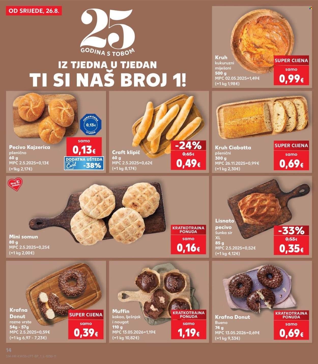 KAUFLAND katalog - Od srijede 26.08.2026.