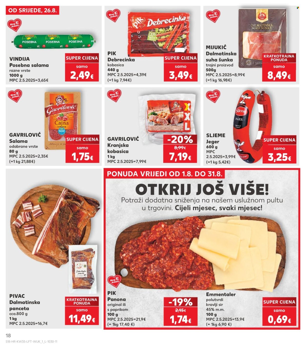 KAUFLAND katalog - Od srijede 26.08.2026.