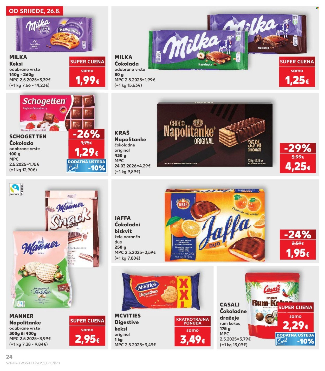 KAUFLAND katalog - Od srijede 26.08.2026.