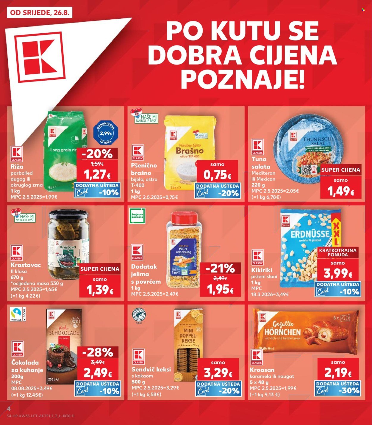 KAUFLAND katalog - Od srijede 26.08.2026.