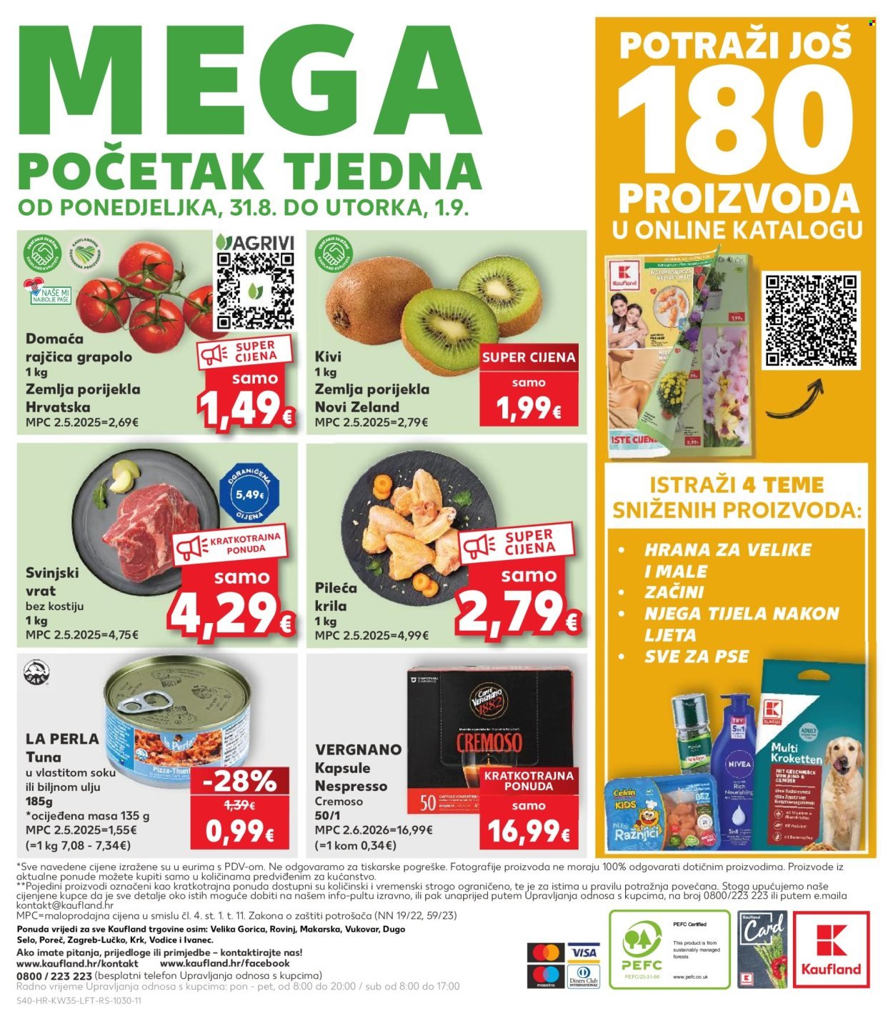KAUFLAND katalog - Od srijede 26.08.2026.