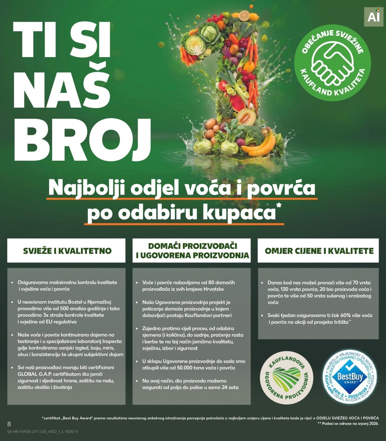 KAUFLAND katalog - Od srijede 26.08.2026.