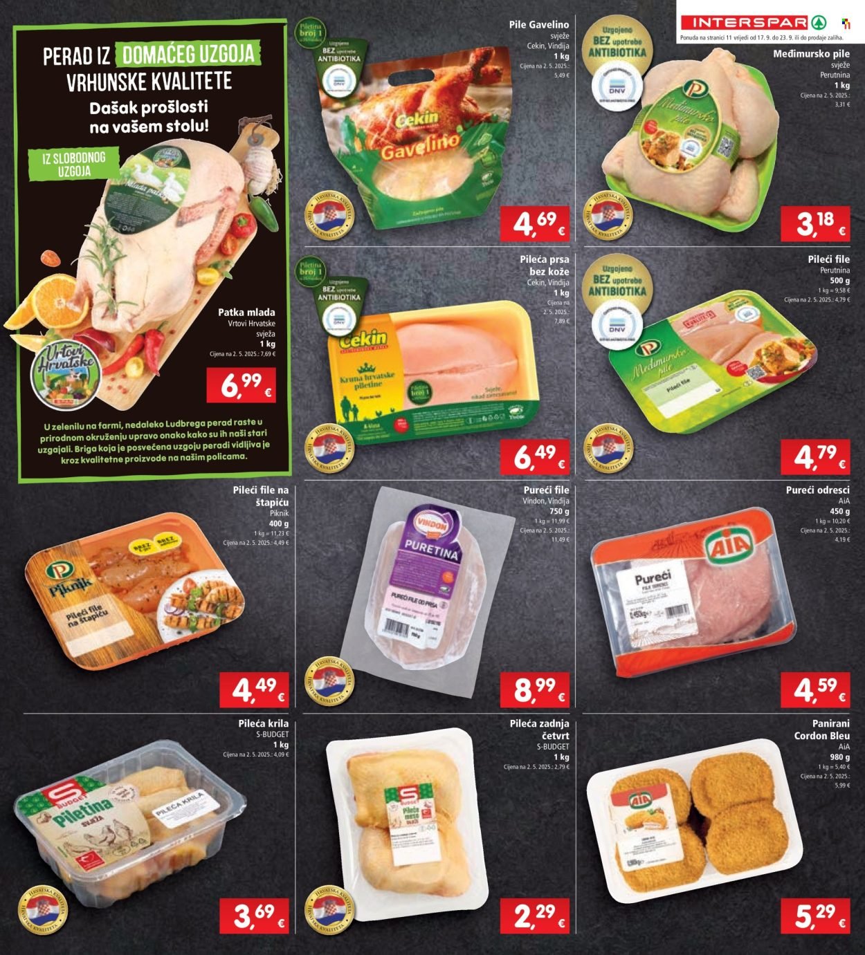 INTERSPAR katalog - Od srijede 17.09.2025.