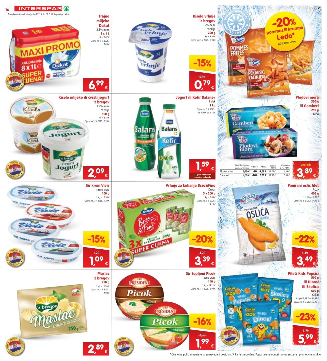 INTERSPAR katalog - Od srijede 17.09.2025.
