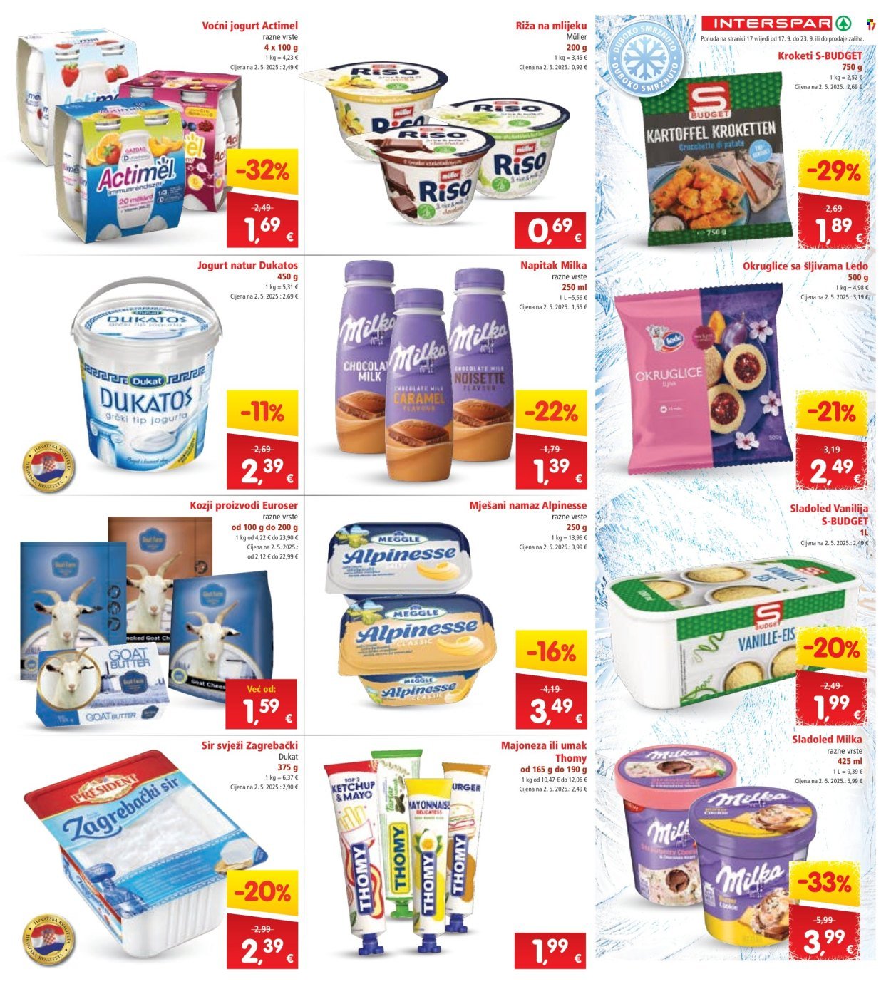 INTERSPAR katalog - Od srijede 17.09.2025.