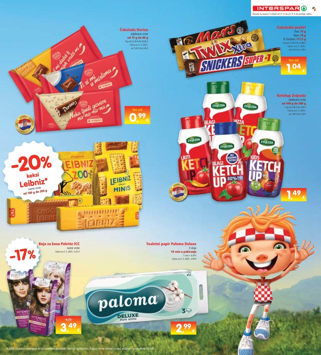 INTERSPAR katalog - Od srijede 17.09.2025.