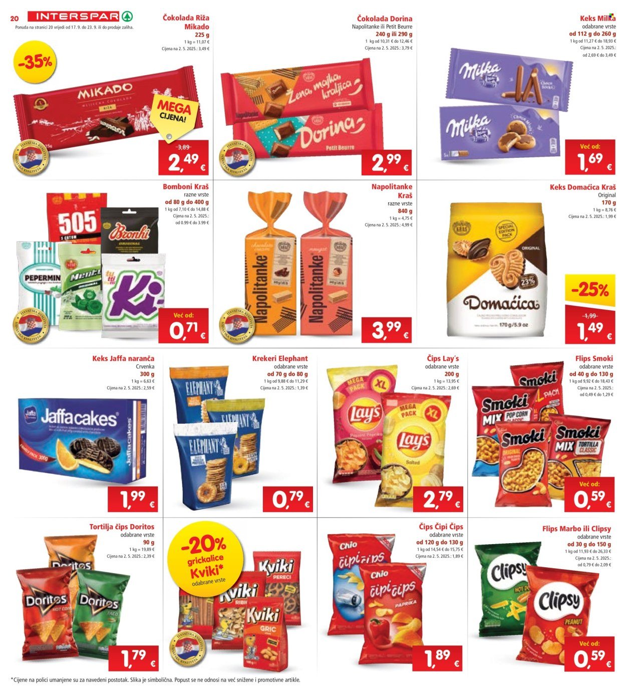 INTERSPAR katalog - Od srijede 17.09.2025.