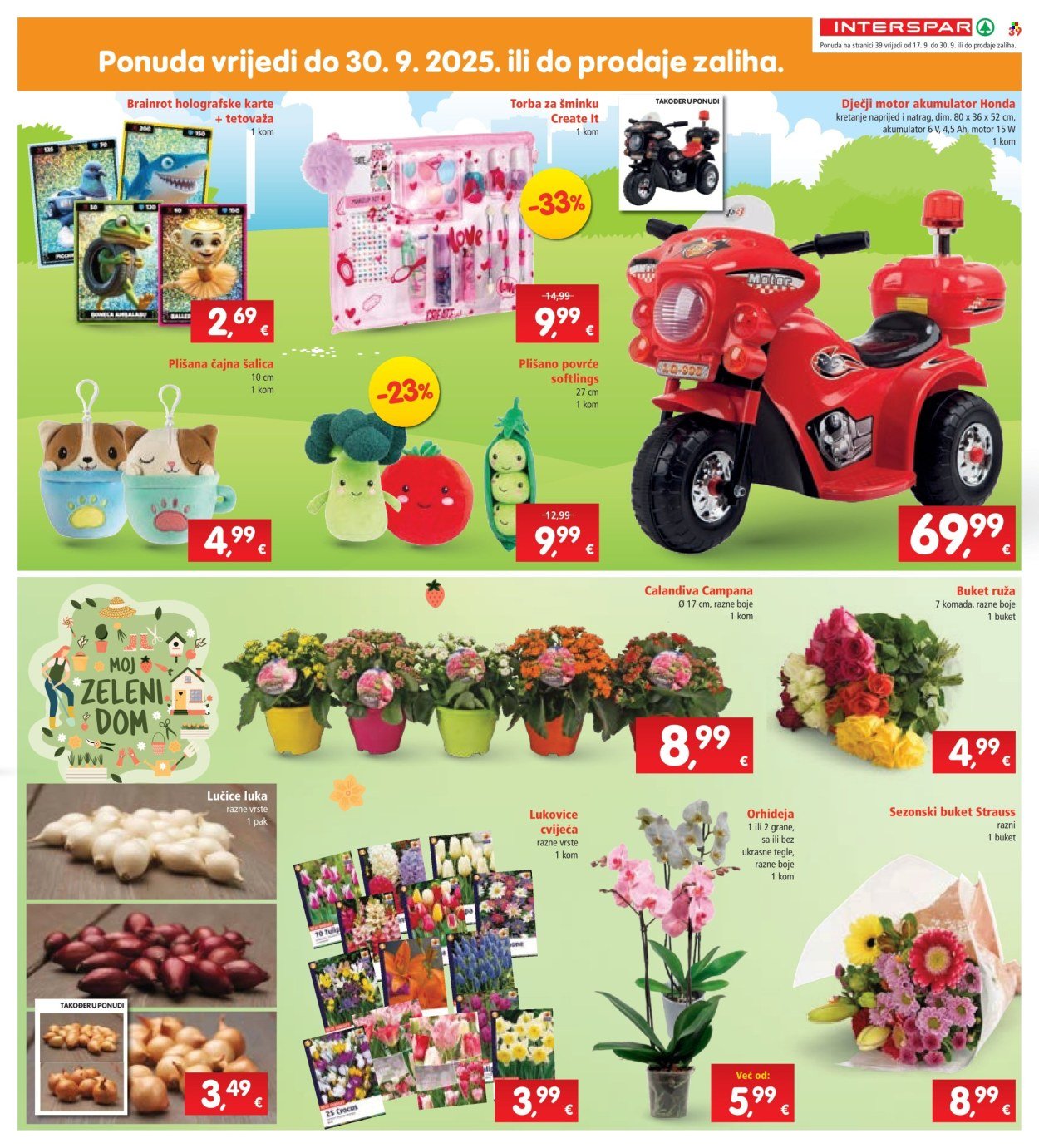 INTERSPAR katalog - Od srijede 17.09.2025.