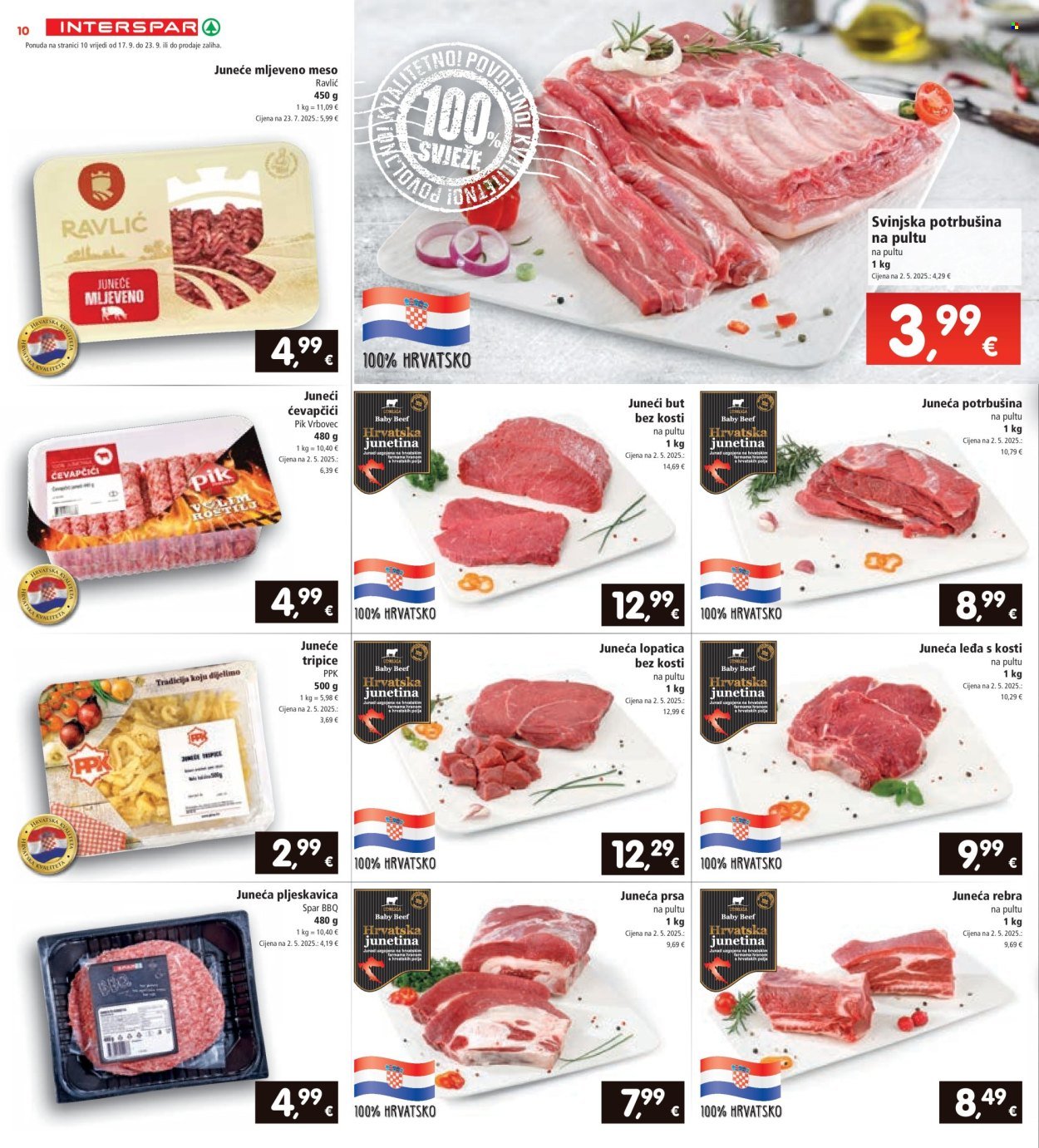 INTERSPAR katalog - Od srijede 17.09.2025.