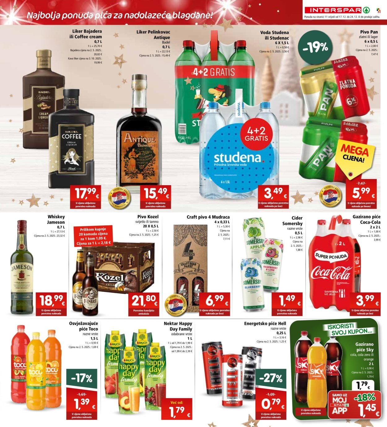 INTERSPAR katalog - Od srijede 17.12.2025.