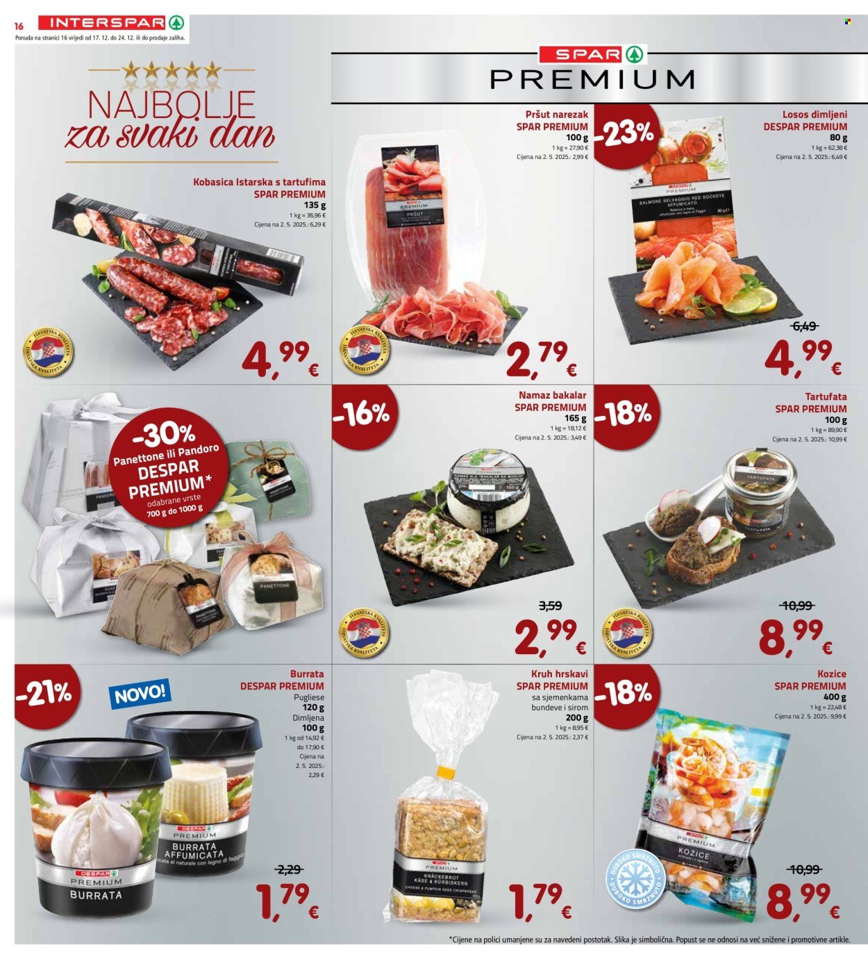 INTERSPAR katalog - Od srijede 17.12.2025.