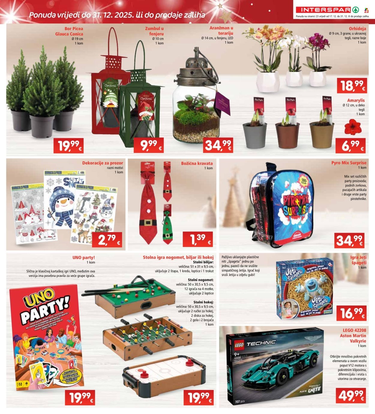 INTERSPAR katalog - Od srijede 17.12.2025.