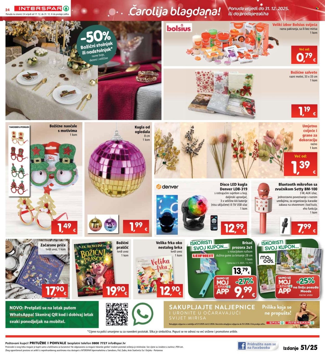 INTERSPAR katalog - Od srijede 17.12.2025.