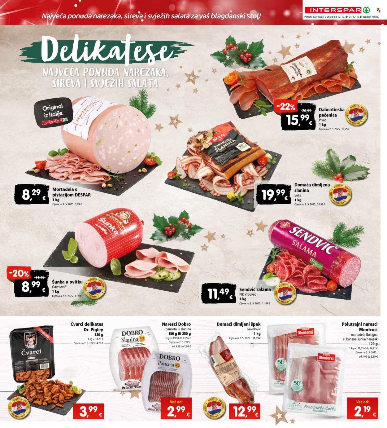 INTERSPAR katalog - Od srijede 17.12.2025.