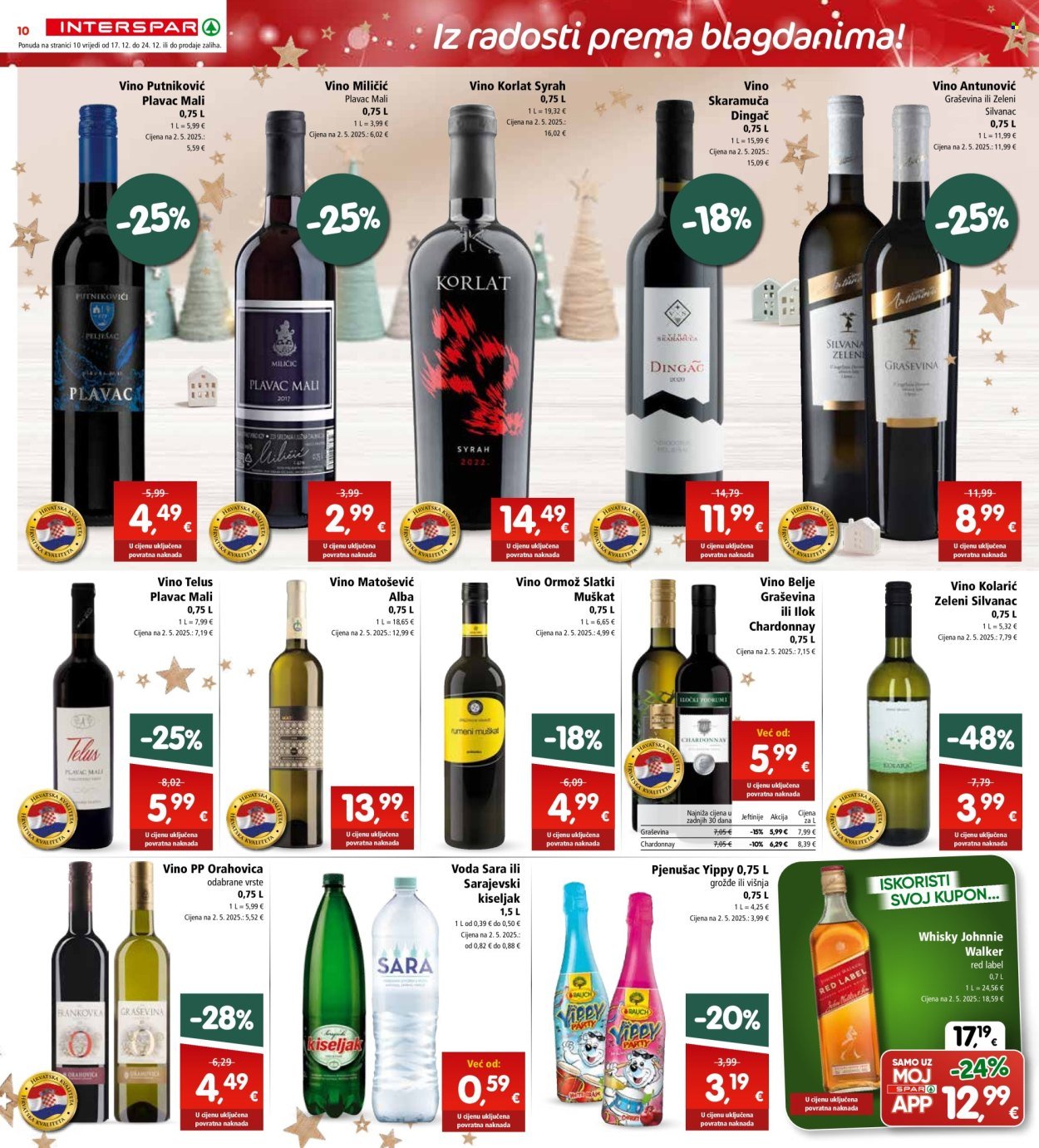 INTERSPAR katalog - Od srijede 17.12.2025.