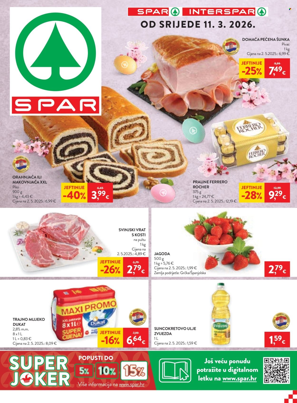 SPAR katalog - Od nedjelje 08.03.2026.