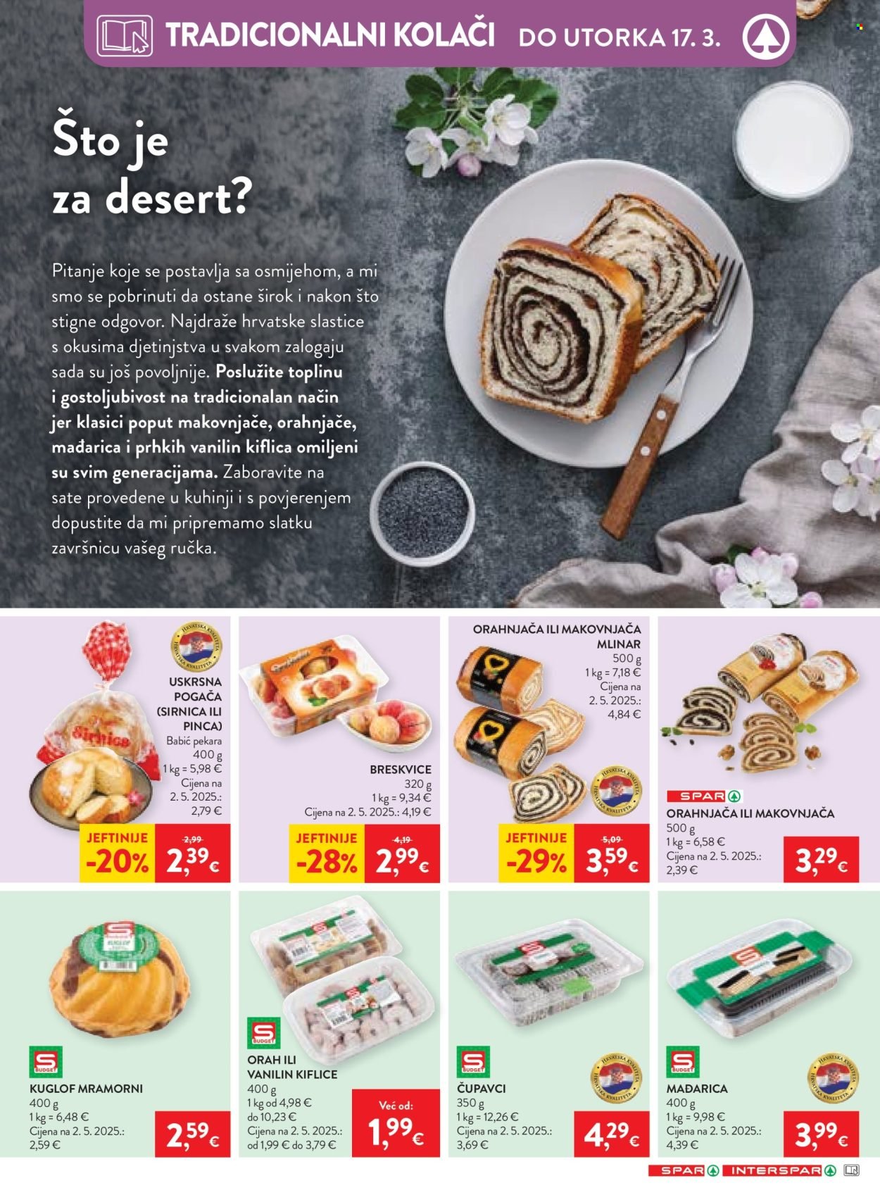 SPAR katalog - Od nedjelje 08.03.2026.