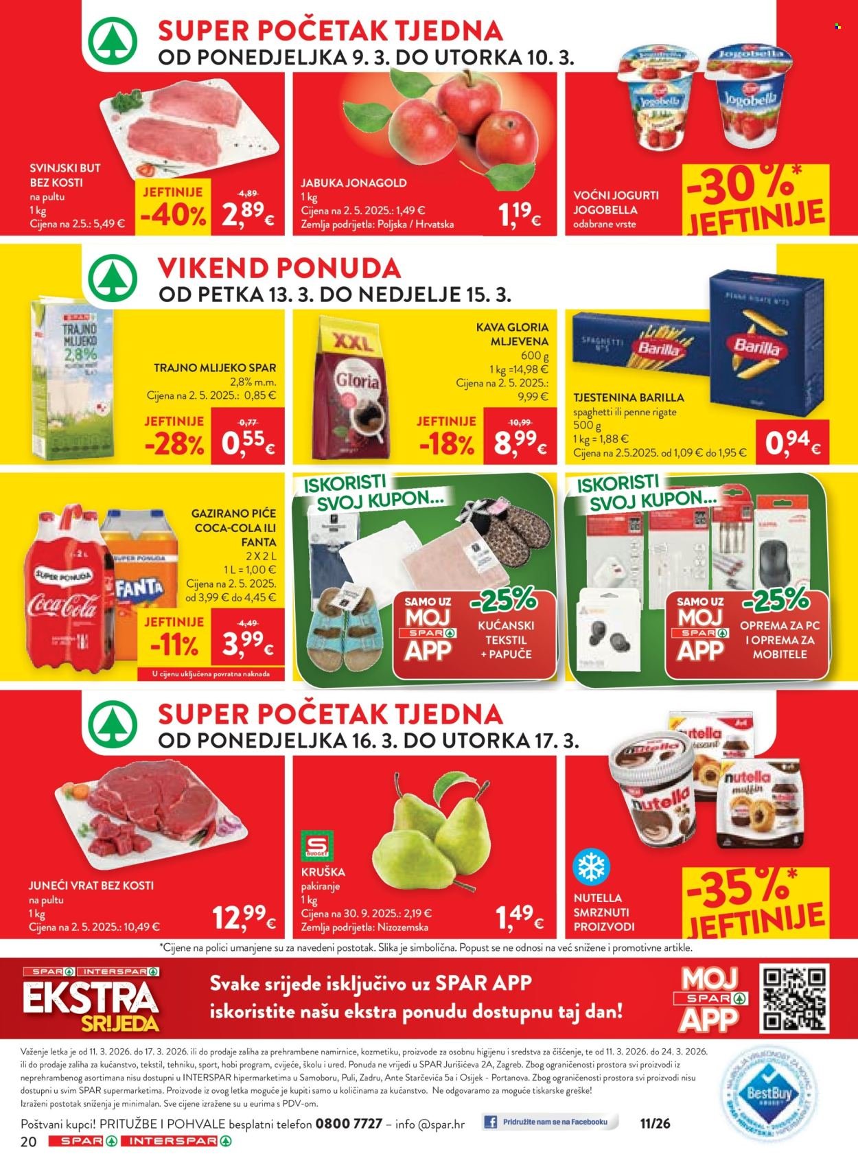 SPAR katalog - Od nedjelje 08.03.2026.