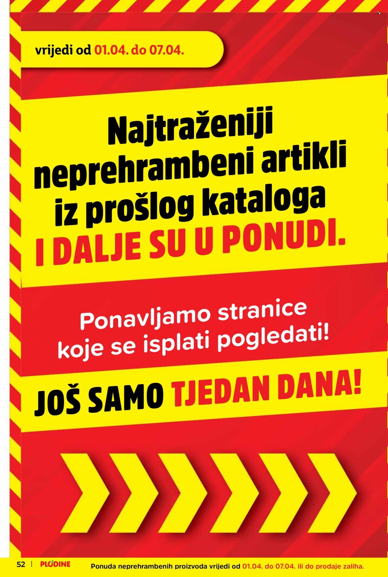 PLODINE katalog - Od srijede 01.04.2026.