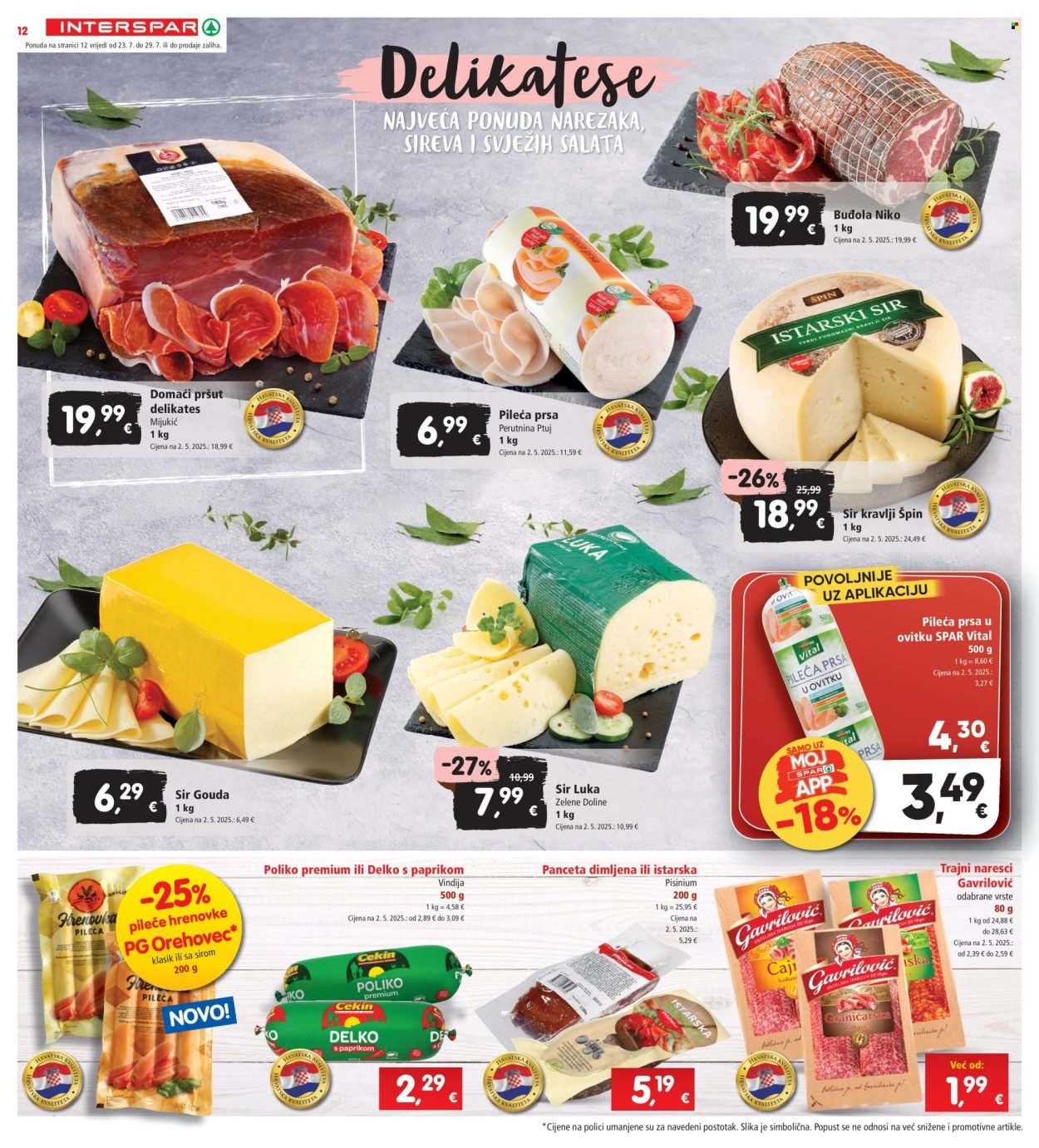 INTERSPAR katalog - Od srijede 23.07.2025.