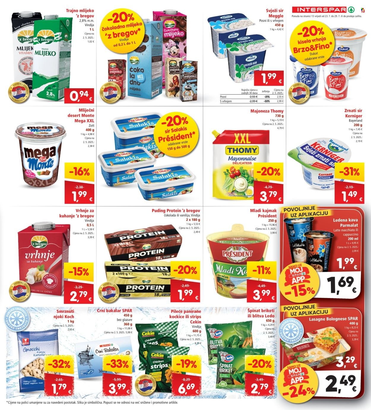 INTERSPAR katalog - Od srijede 23.07.2025.