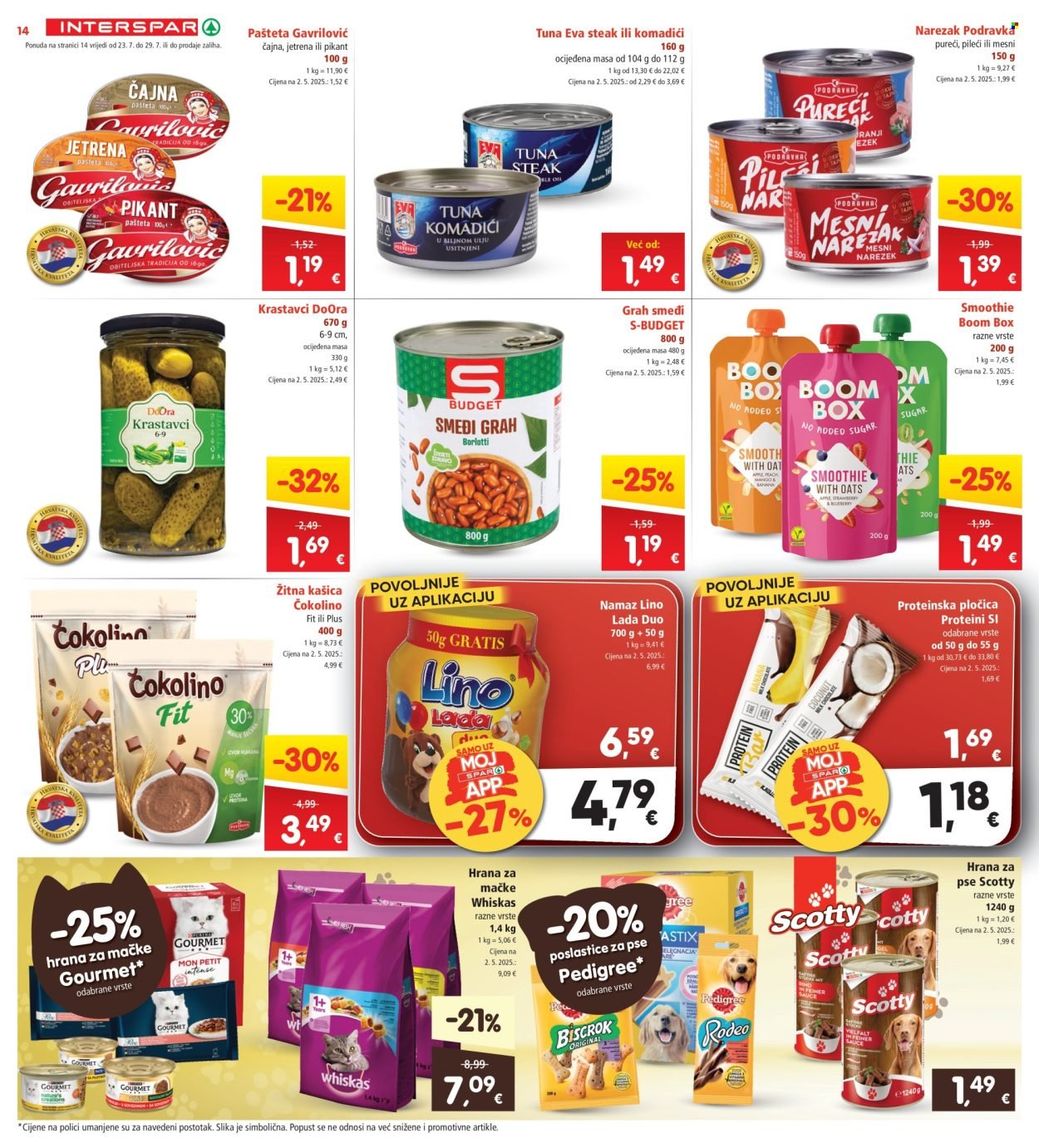 INTERSPAR katalog - Od srijede 23.07.2025.