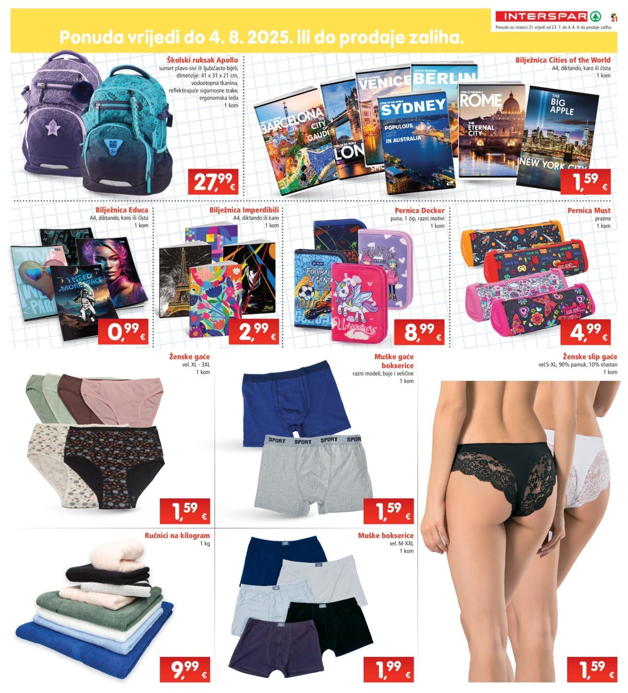 INTERSPAR katalog - Od srijede 23.07.2025.