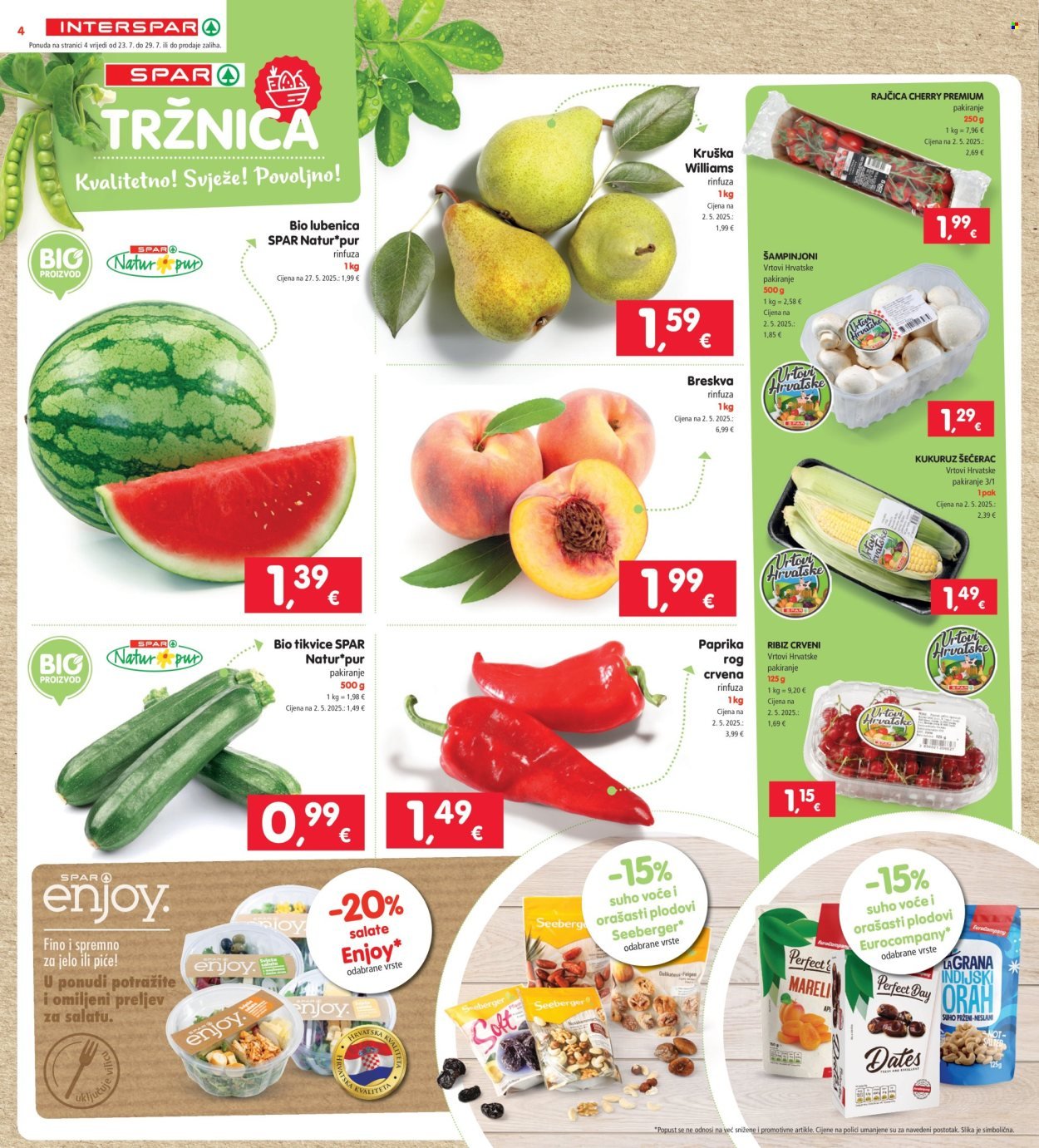 INTERSPAR katalog - Od srijede 23.07.2025.