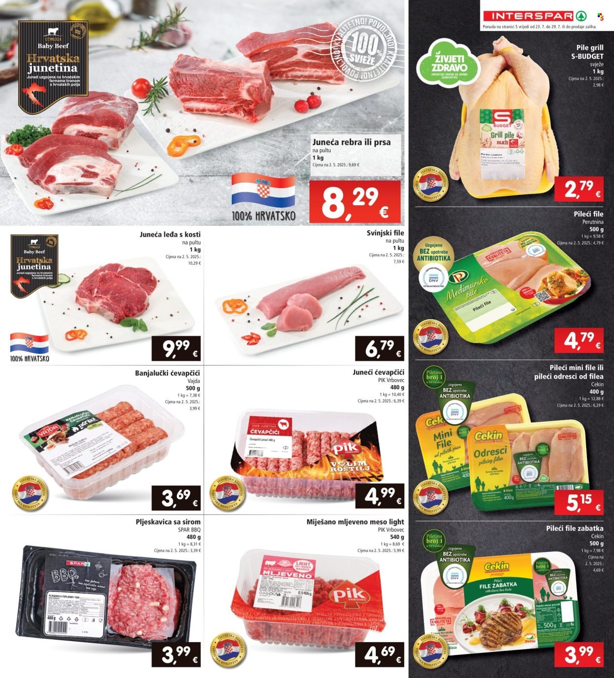 INTERSPAR katalog - Od srijede 23.07.2025.