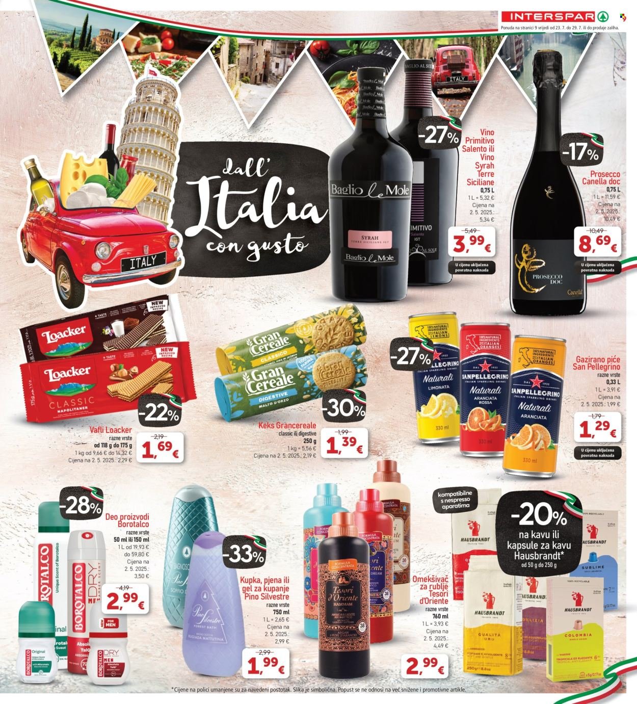 INTERSPAR katalog - Od srijede 23.07.2025.