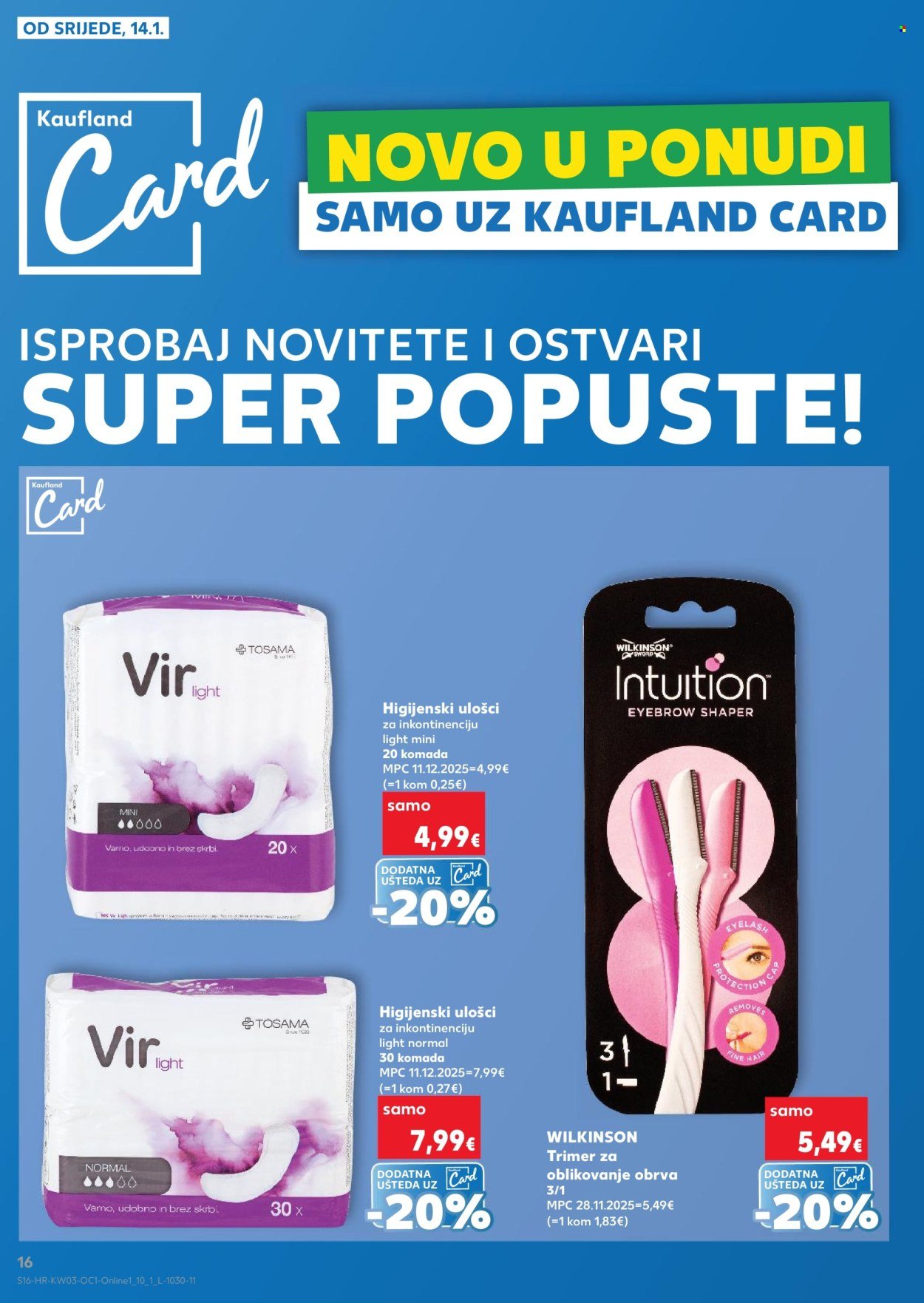 KAUFLAND katalog - Od srijede 14.01.2026.