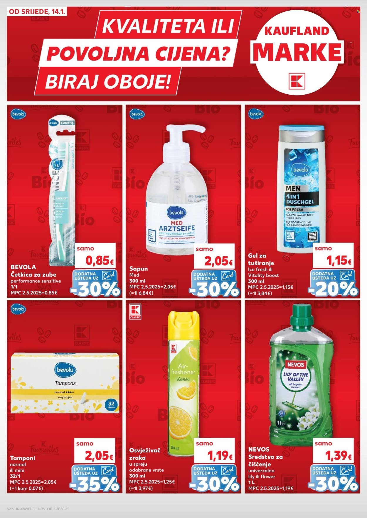KAUFLAND katalog - Od srijede 14.01.2026.