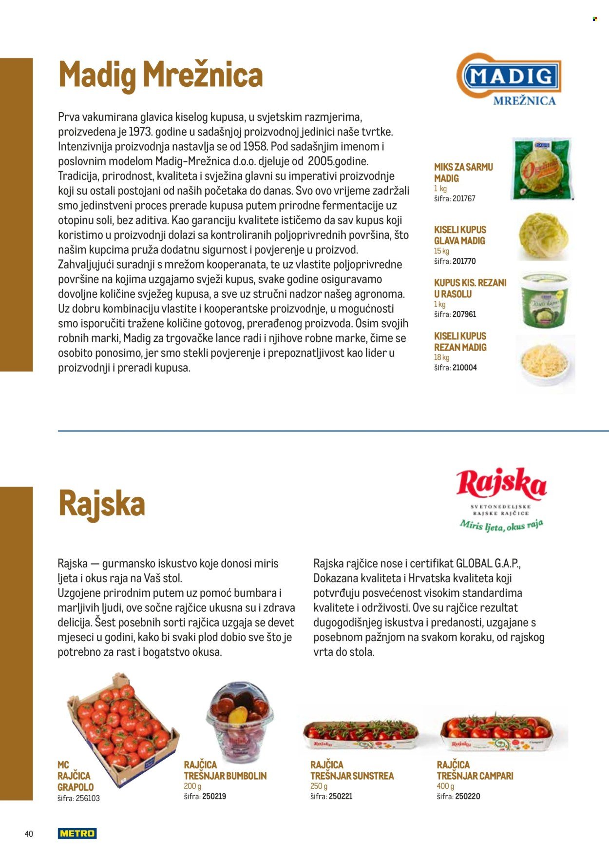 METRO katalog - Stvoren za hrvatski meni