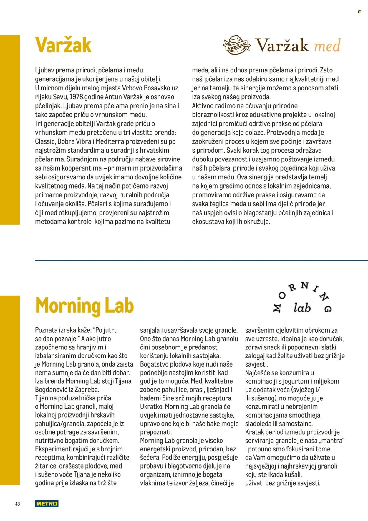 METRO katalog - Stvoren za hrvatski meni